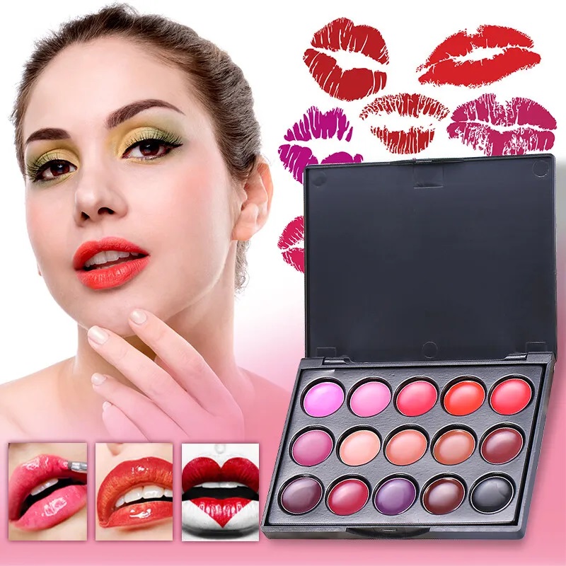 Lip Tint Korean - POPFEEL15 colori tavolozza di rossetti set