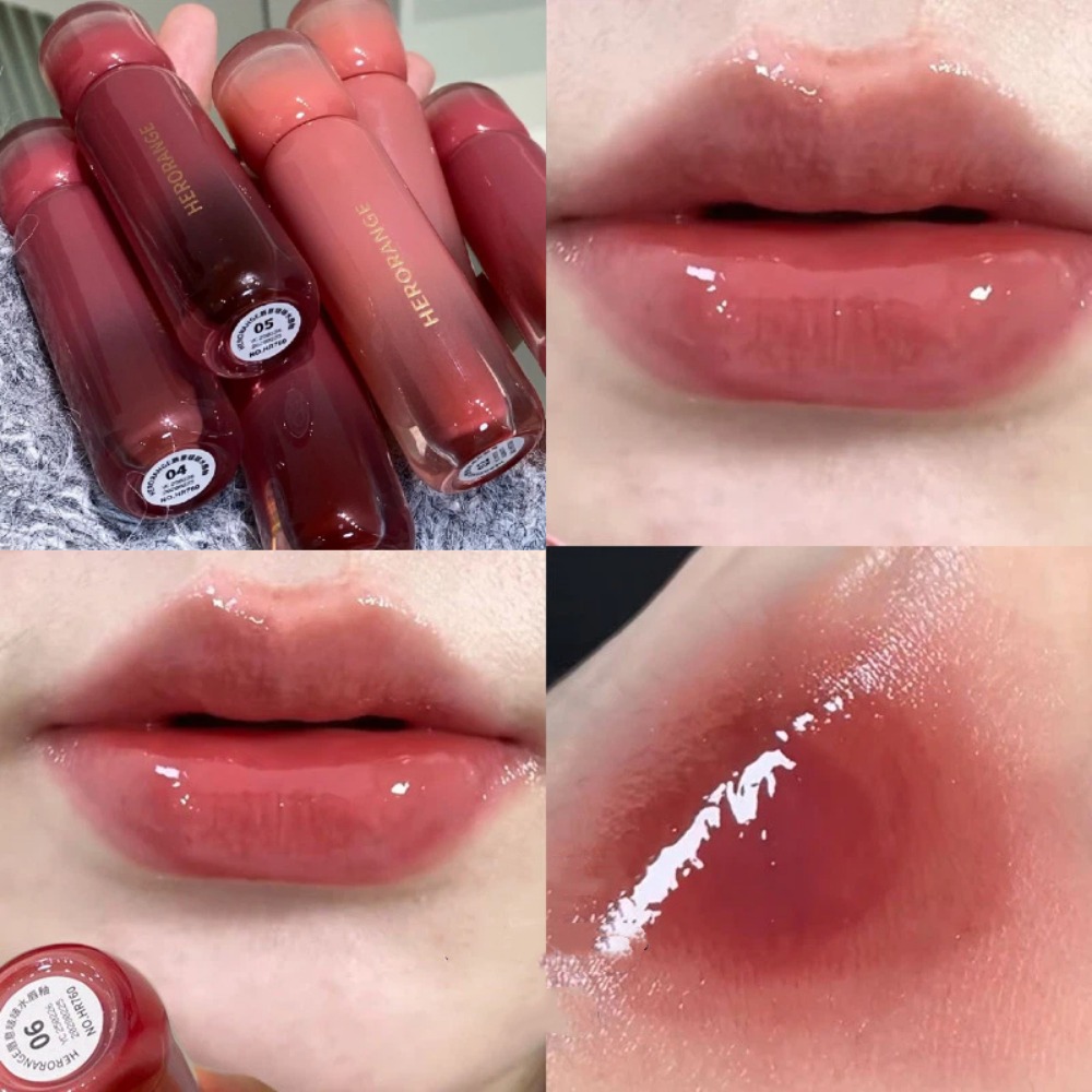 Lip Tint Korean - Rossetto Liquido Idratante Effetto Specchio, Tinta