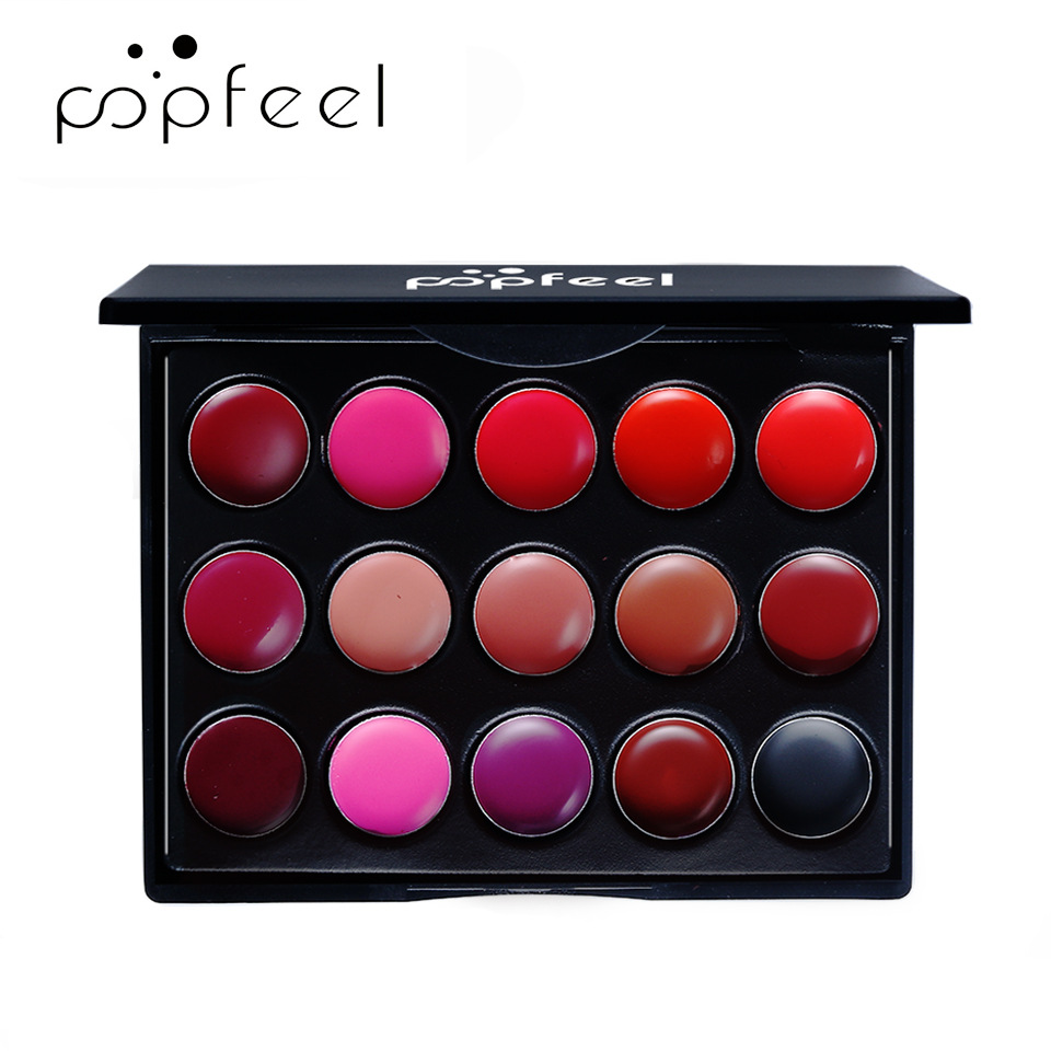 POPFEEL15 colori tavolozza di  - Lip Tint Korean recensione e prezzo