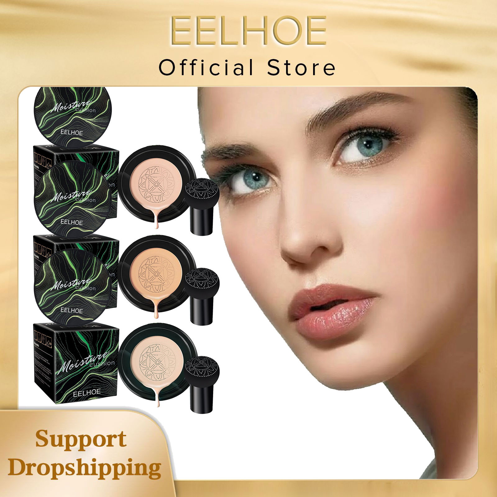EELHOE Testa a fungo Cuscino d - Bb Cushion Korean recensione e prezzo
