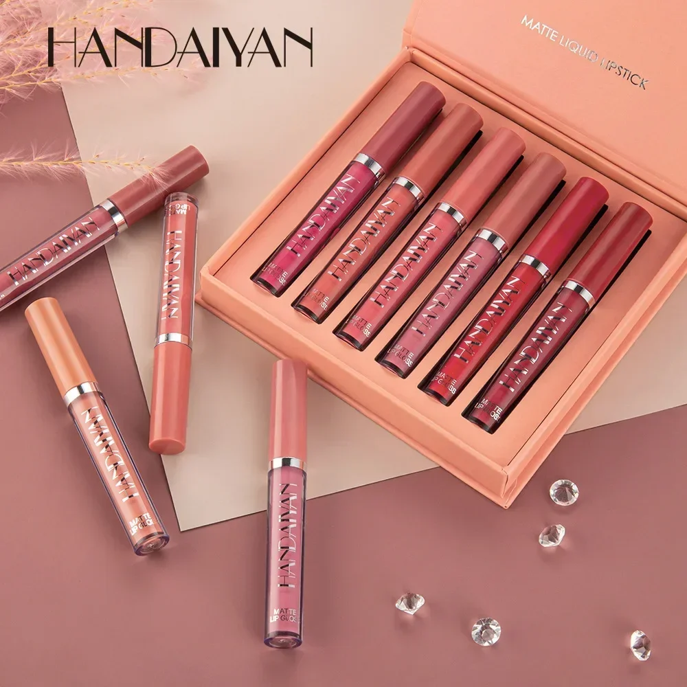 HANDAIYAN 6 PZ Set di rossetti - Lip Tint Korean recensione e prezzo
