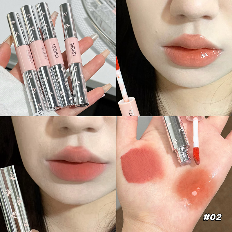QIBEST Doppia Testa Lip Gloss  - Lip Tint Korean recensione e prezzo