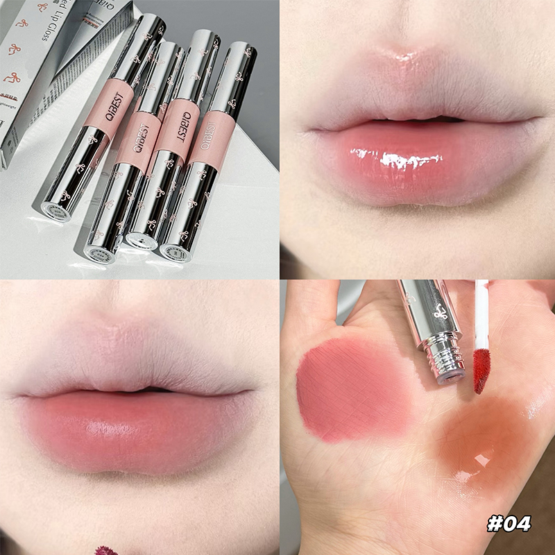 QIBEST Doppia Testa Lip Gloss  - Lip Tint Korean recensione e prezzo