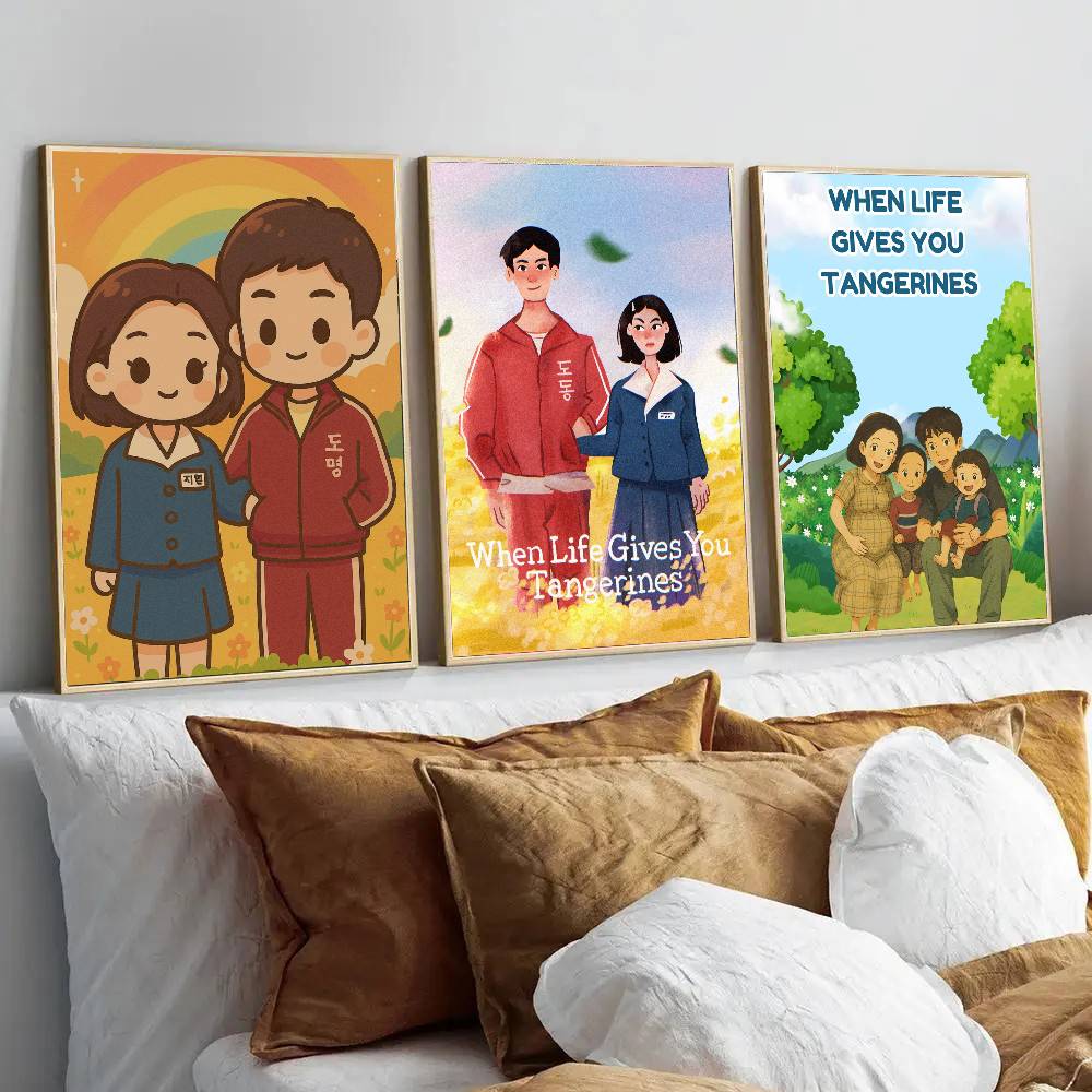 Poster coreani con scritta 'Wh - Modern Korean Lifestyle recensione e prezzo
