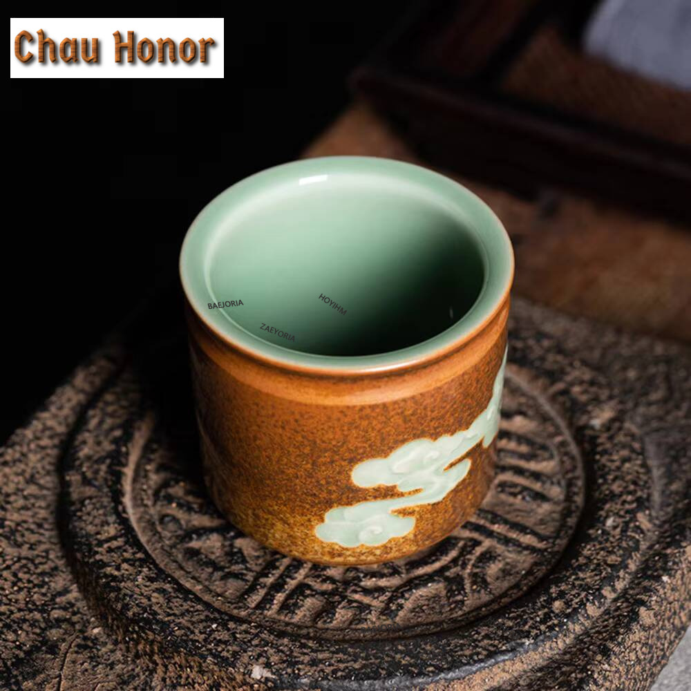 100ML fatto a mano Longquan Ce - Celadon Ceramic Cup recensione e prezzo