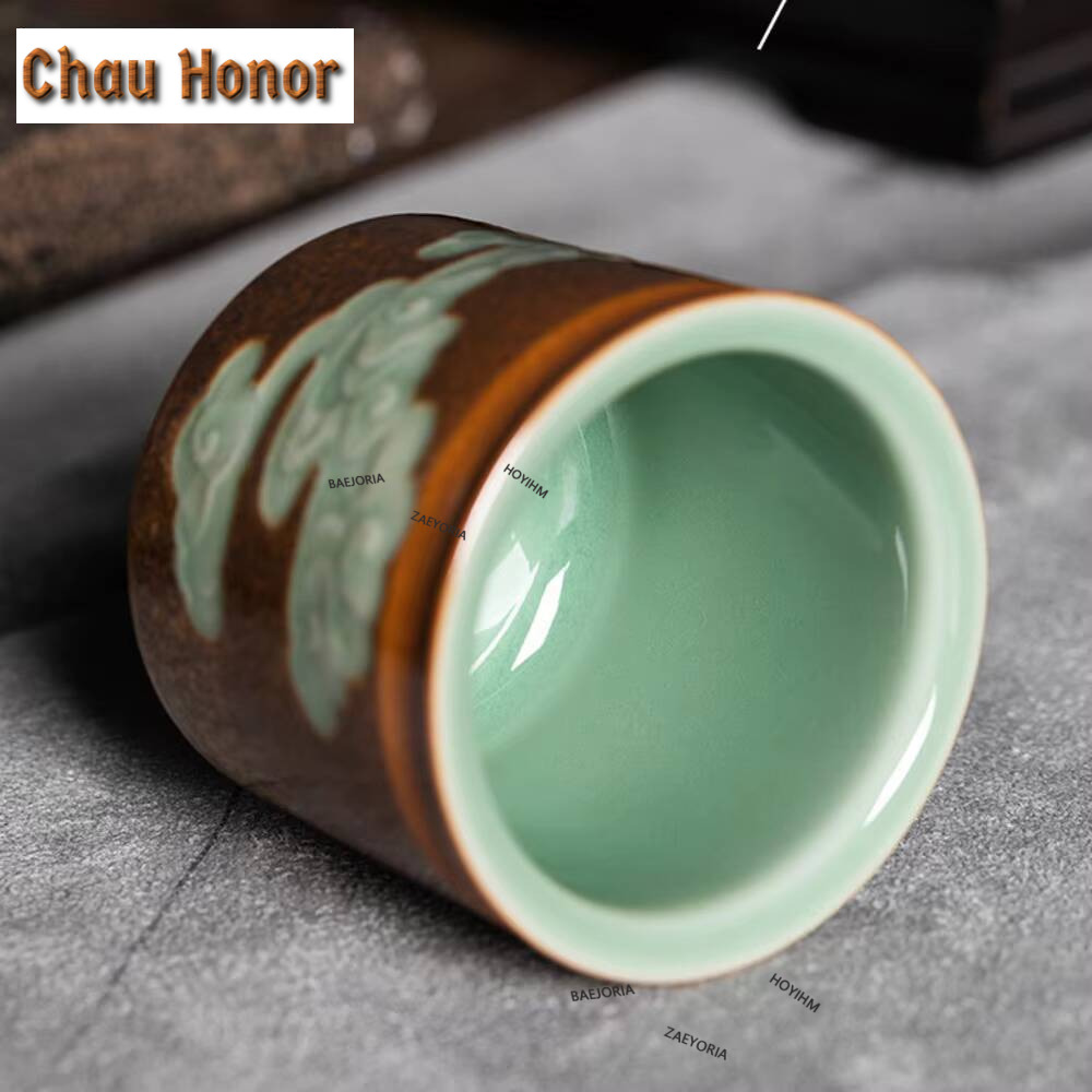 100ML fatto a mano Longquan Ce - Celadon Ceramic Cup recensione e prezzo