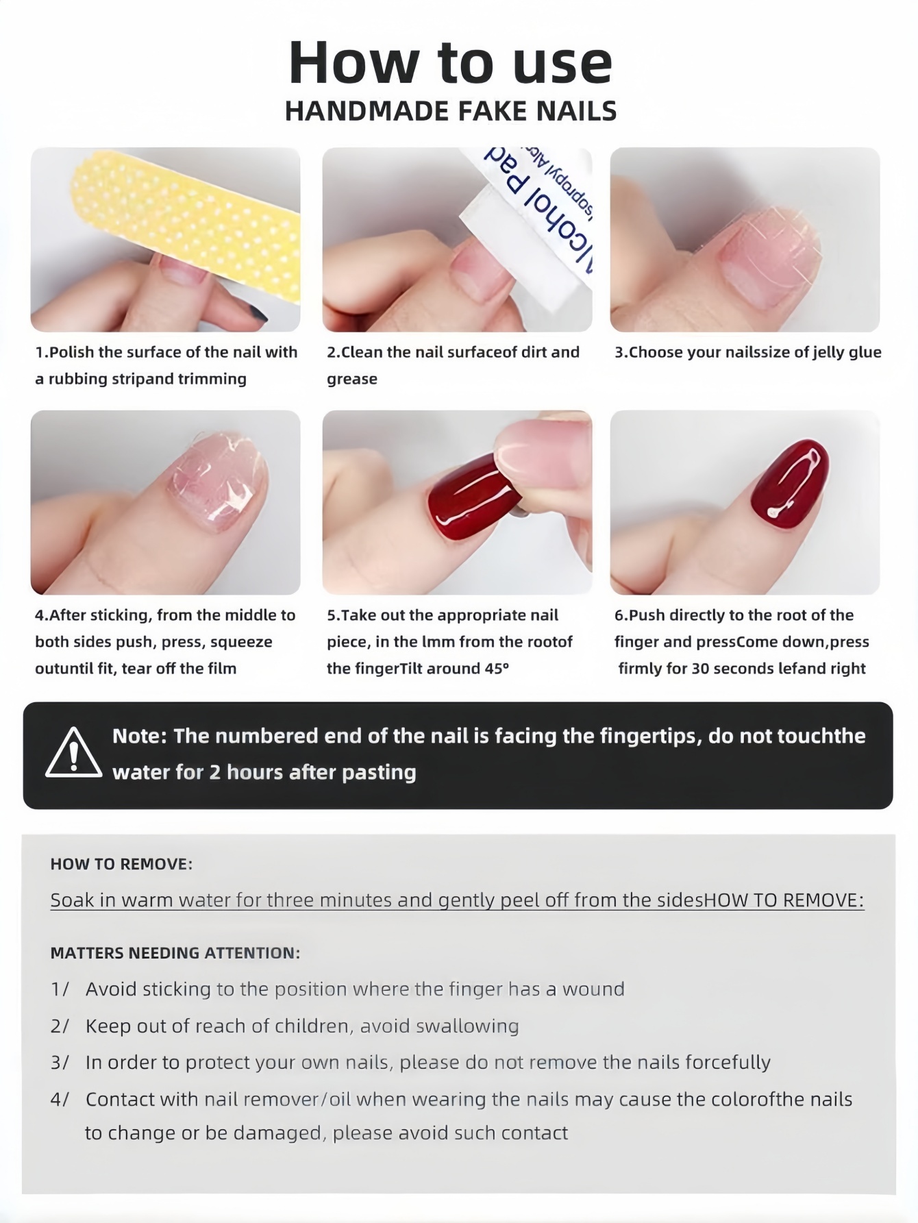 Set da 10 pezzi di nail art a  - Korean Girl Lifestyle recensione e prezzo
