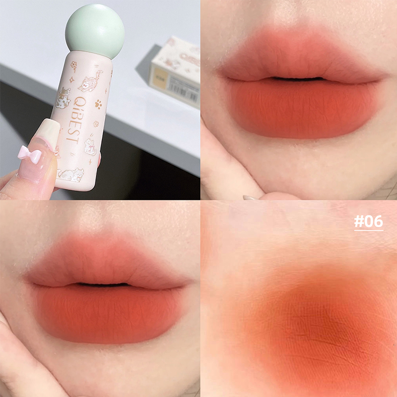 QIBEST Carino Velluto Opaco Fa - Lip Tint Korean recensione e prezzo