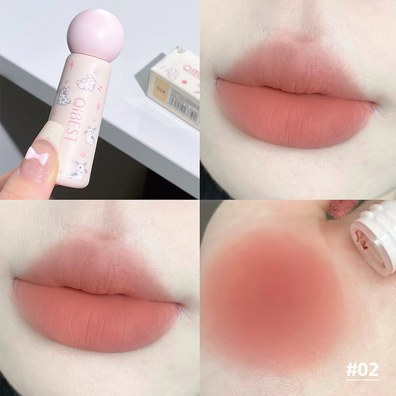 QIBEST Carino Velluto Opaco Fa - Lip Tint Korean recensione e prezzo